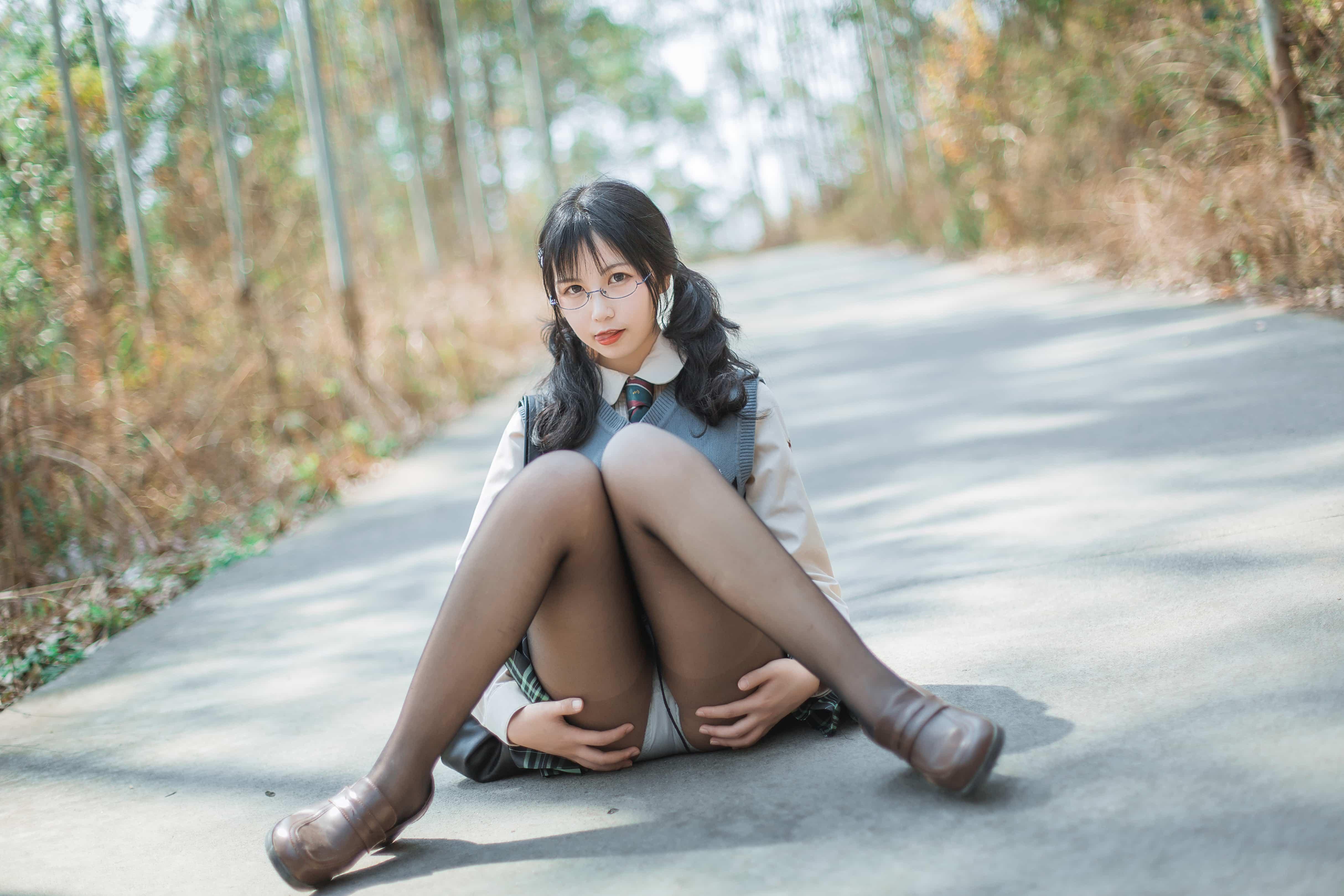 逐月Su 野外露出 - 小路 45P