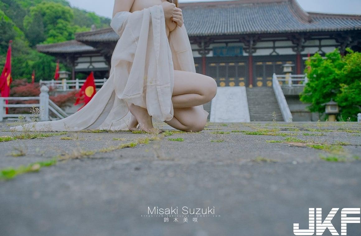 鈴木美咲 古代建築成人寫真 44P
