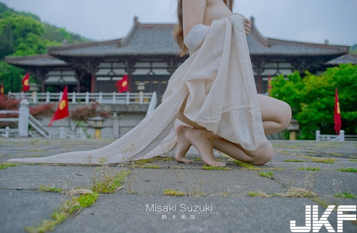 鈴木美咲 古代建築成人寫真 44P