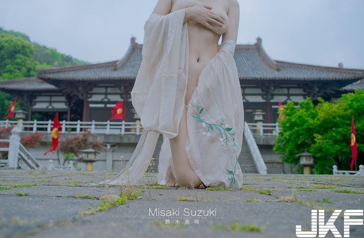 Misaki Suzuki 古代建筑写真 44P