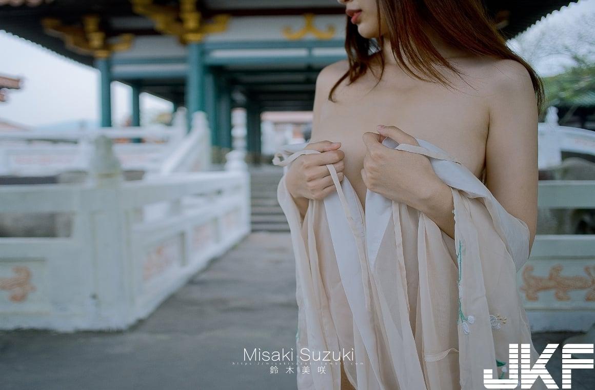 鈴木美咲 古代建築成人寫真 44P