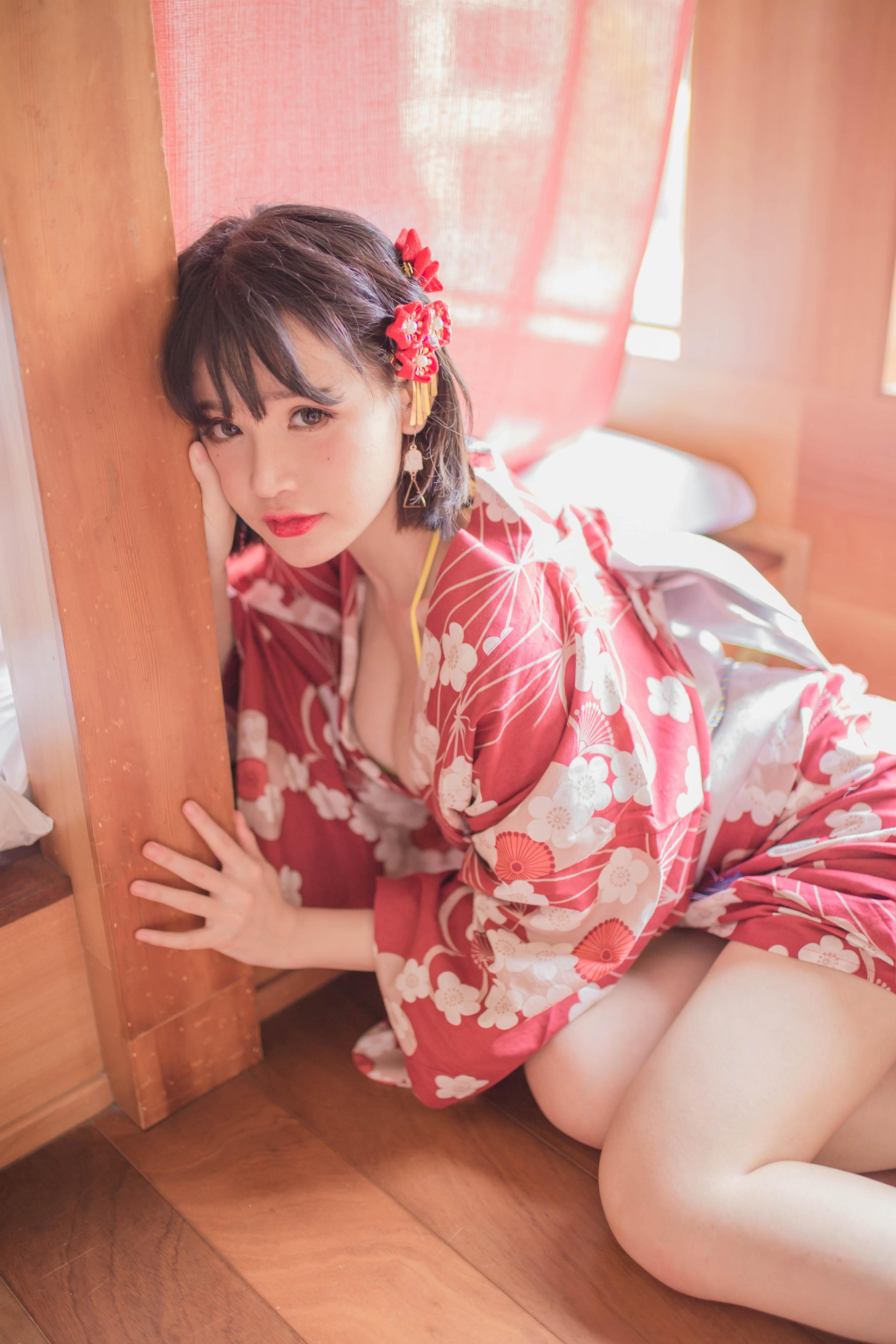 洋子宅夏]和服 53P