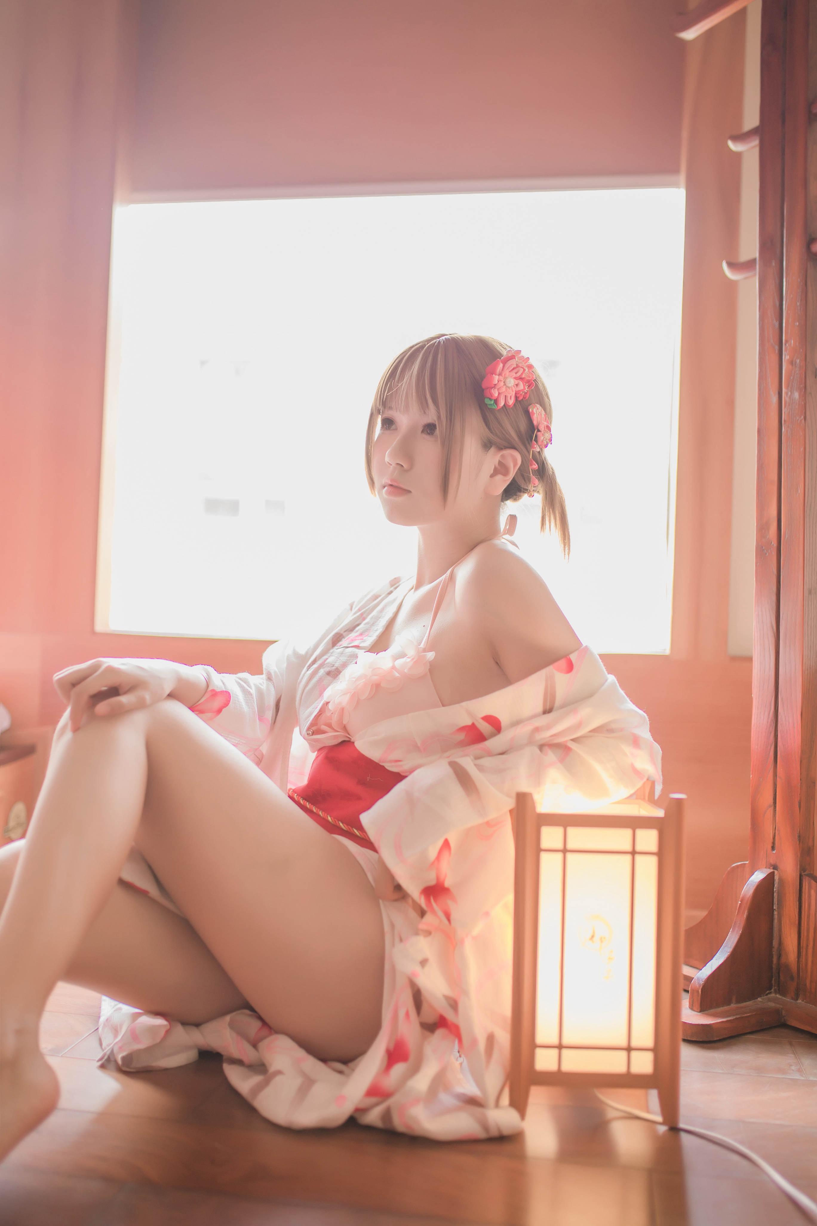 洋子宅夏]和服 53P