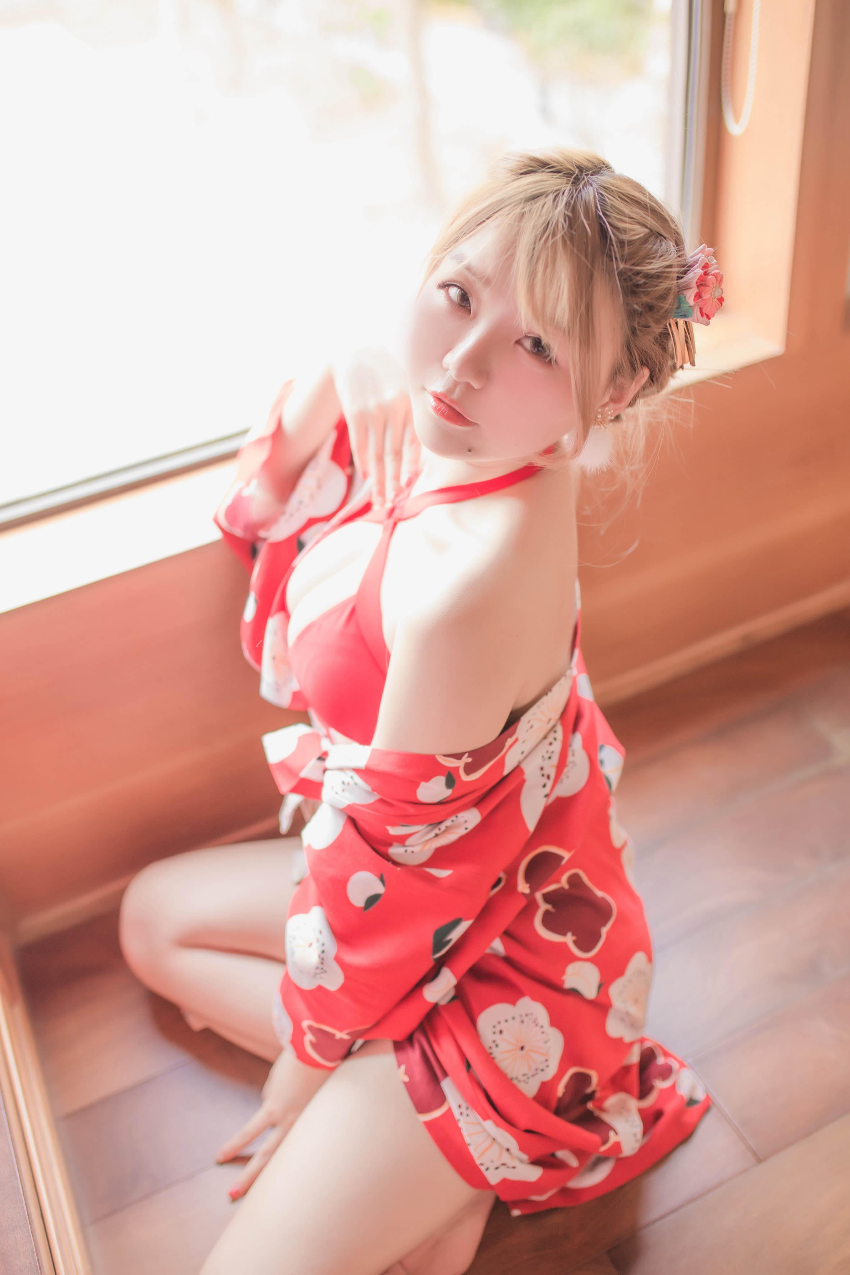 洋子宅夏]和服 53P