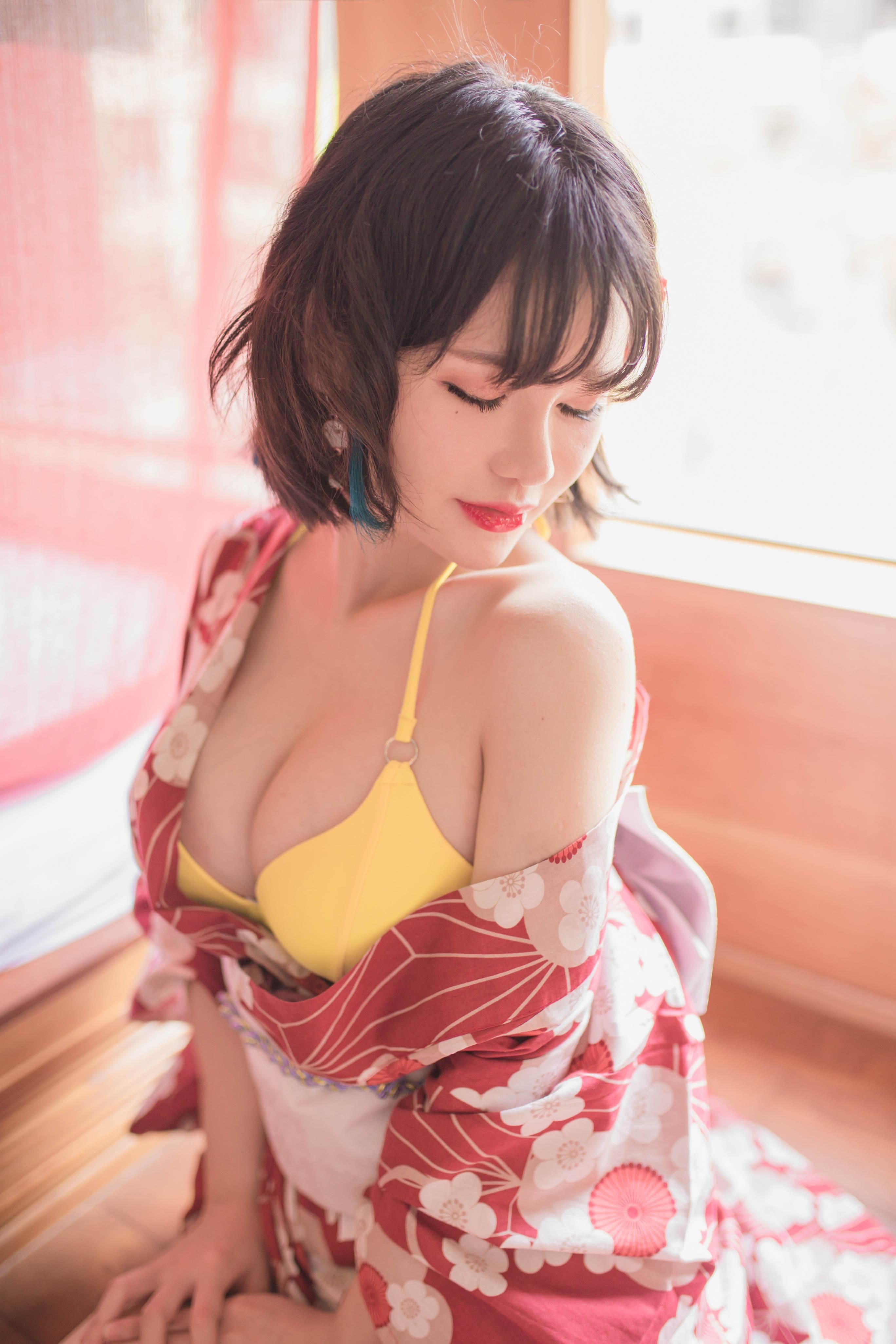 洋子宅夏]和服 53P