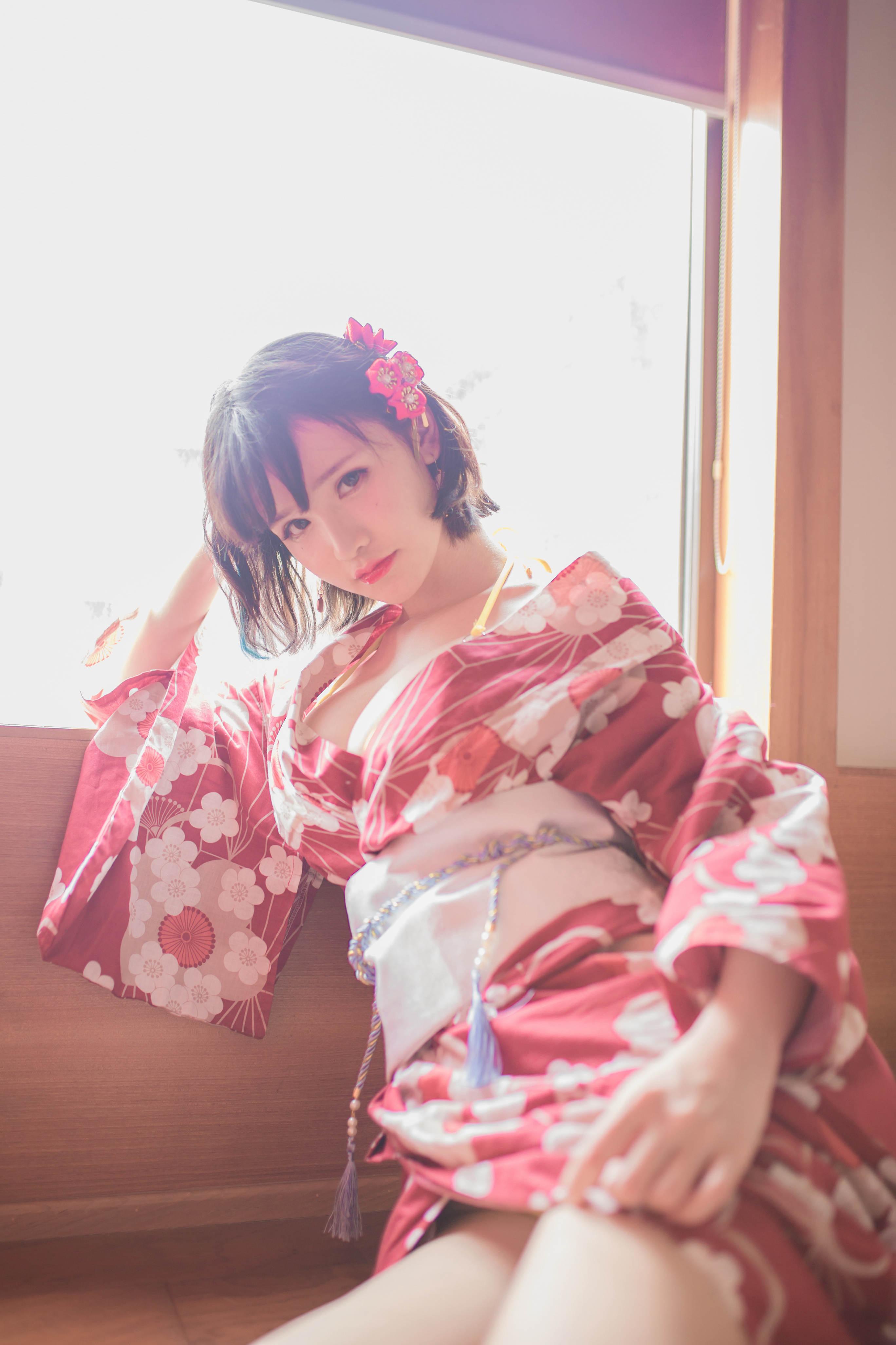 洋子宅夏]和服 53P