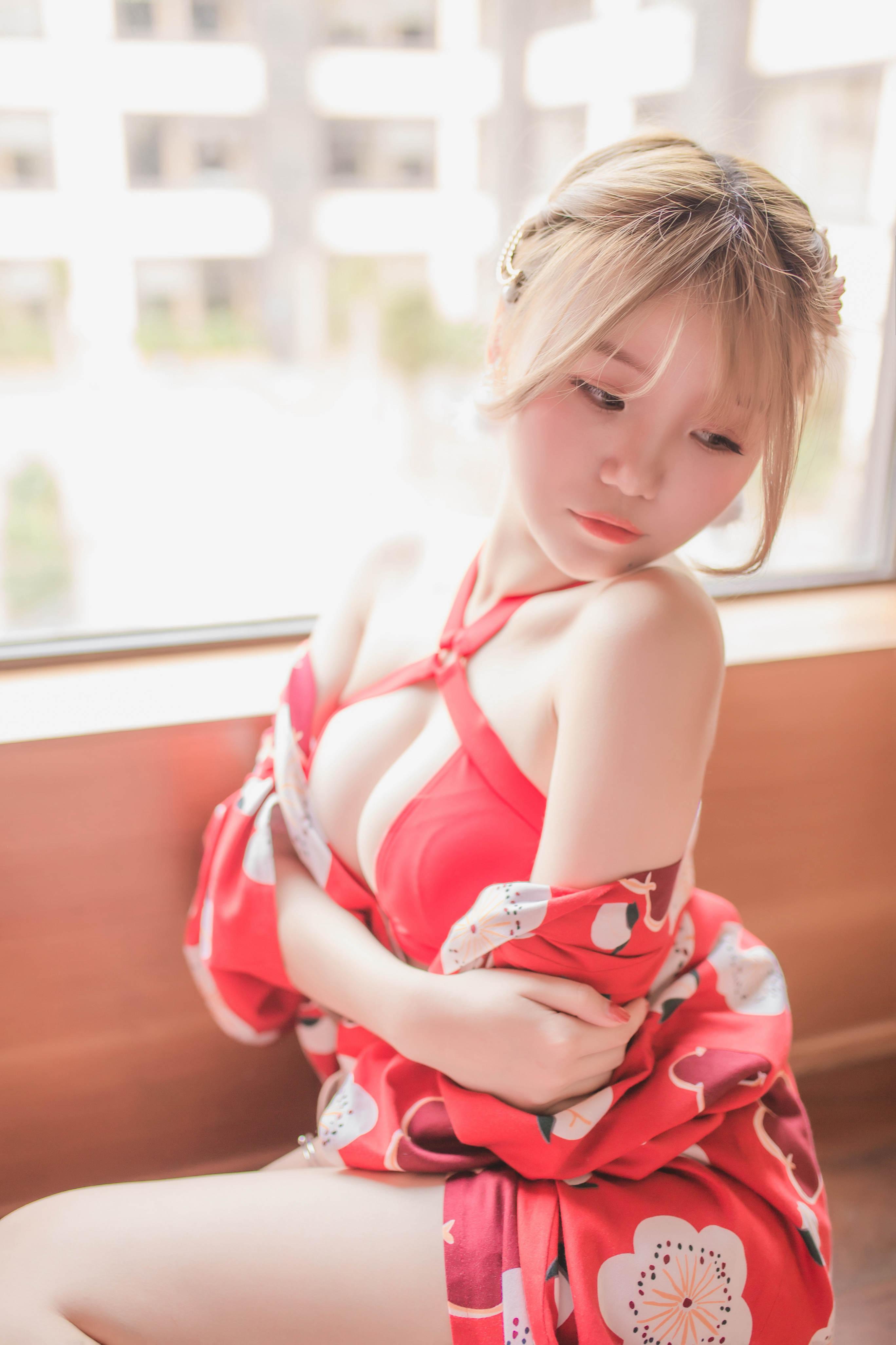 洋子宅夏]和服 53P