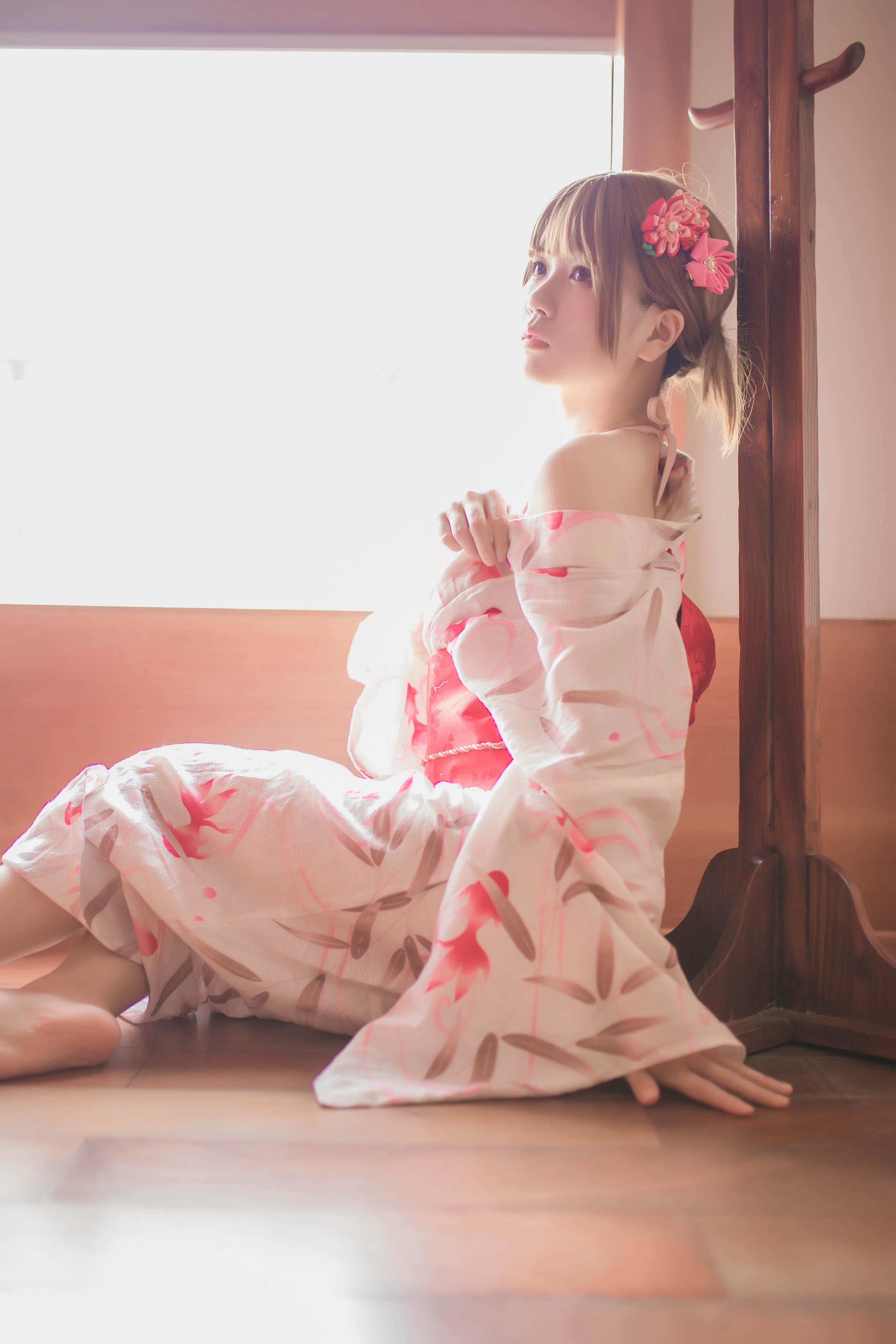 洋子宅夏]和服 53P