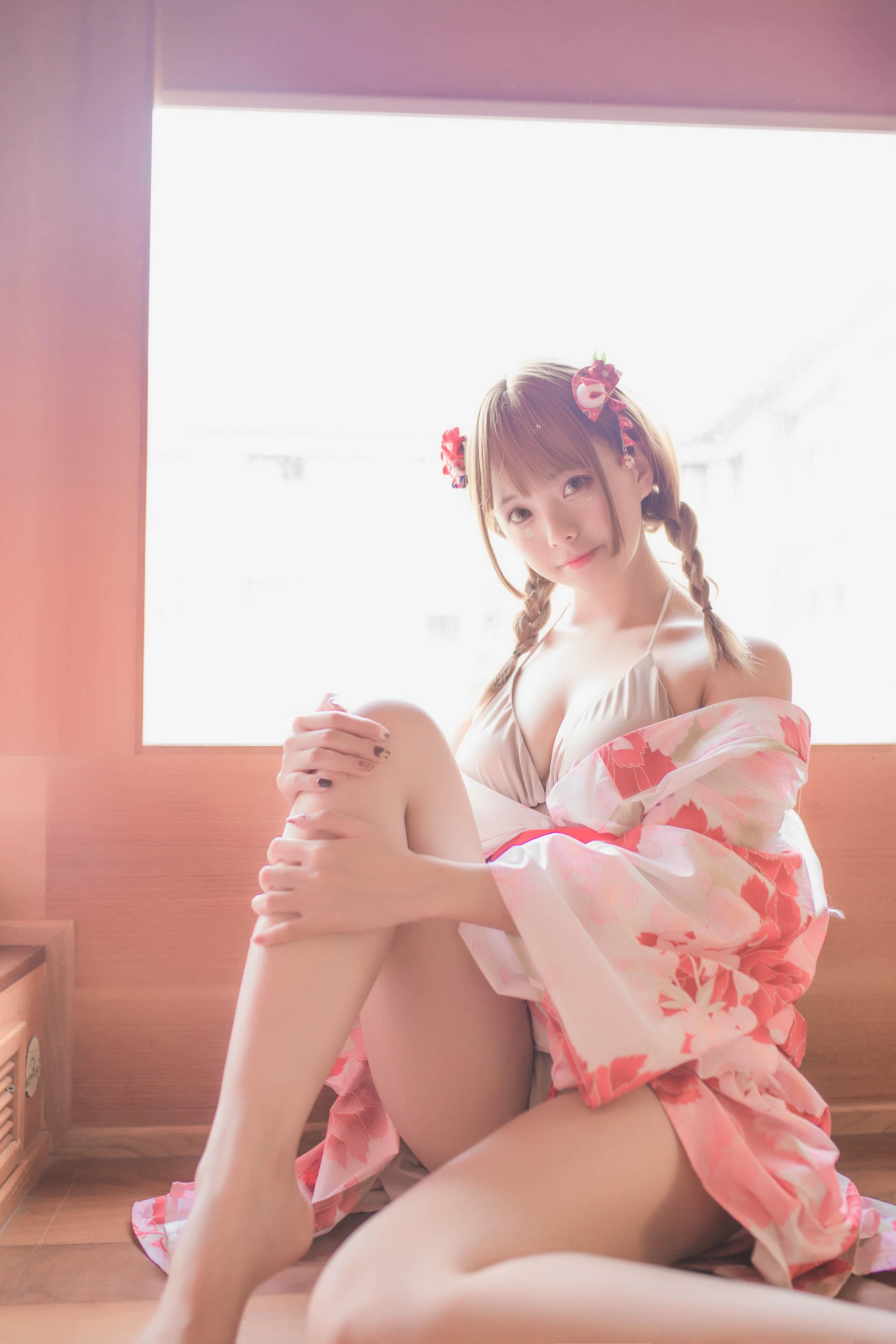 洋子宅夏]和服 53P