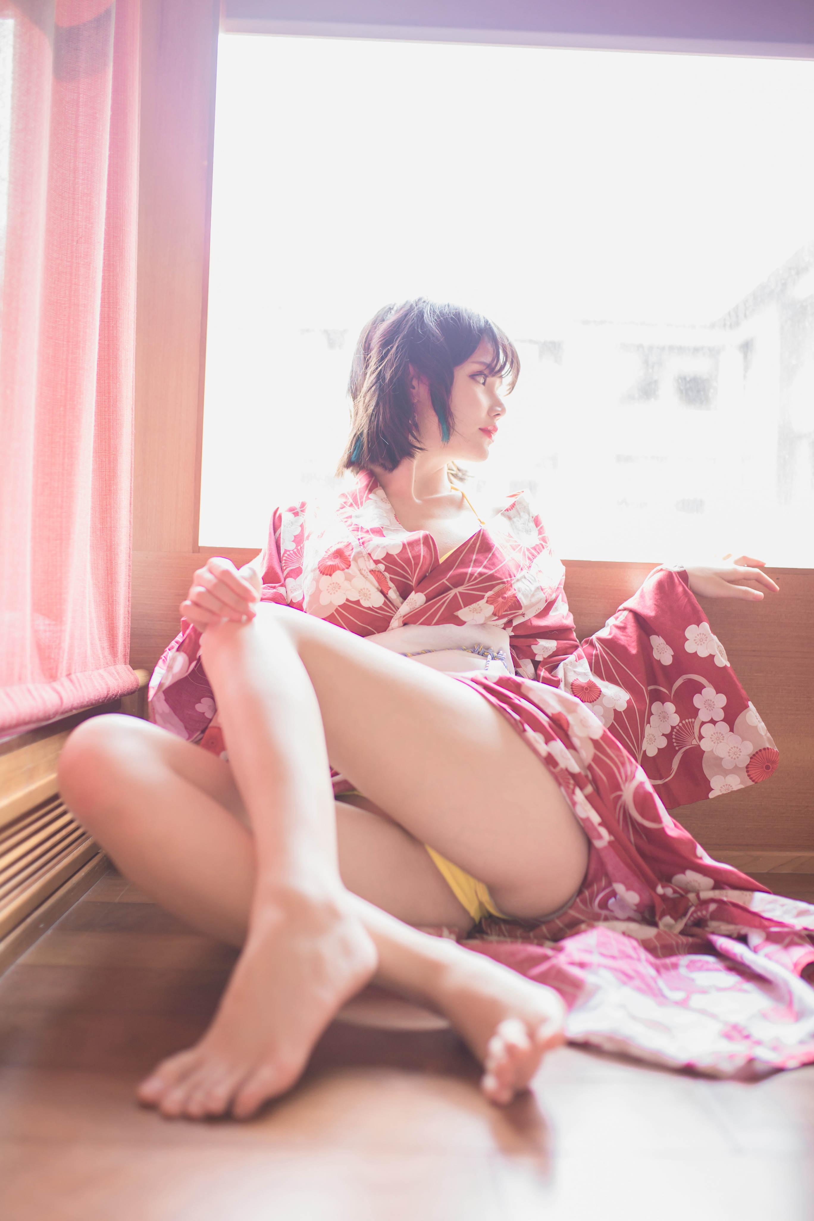 洋子宅夏]和服 53P