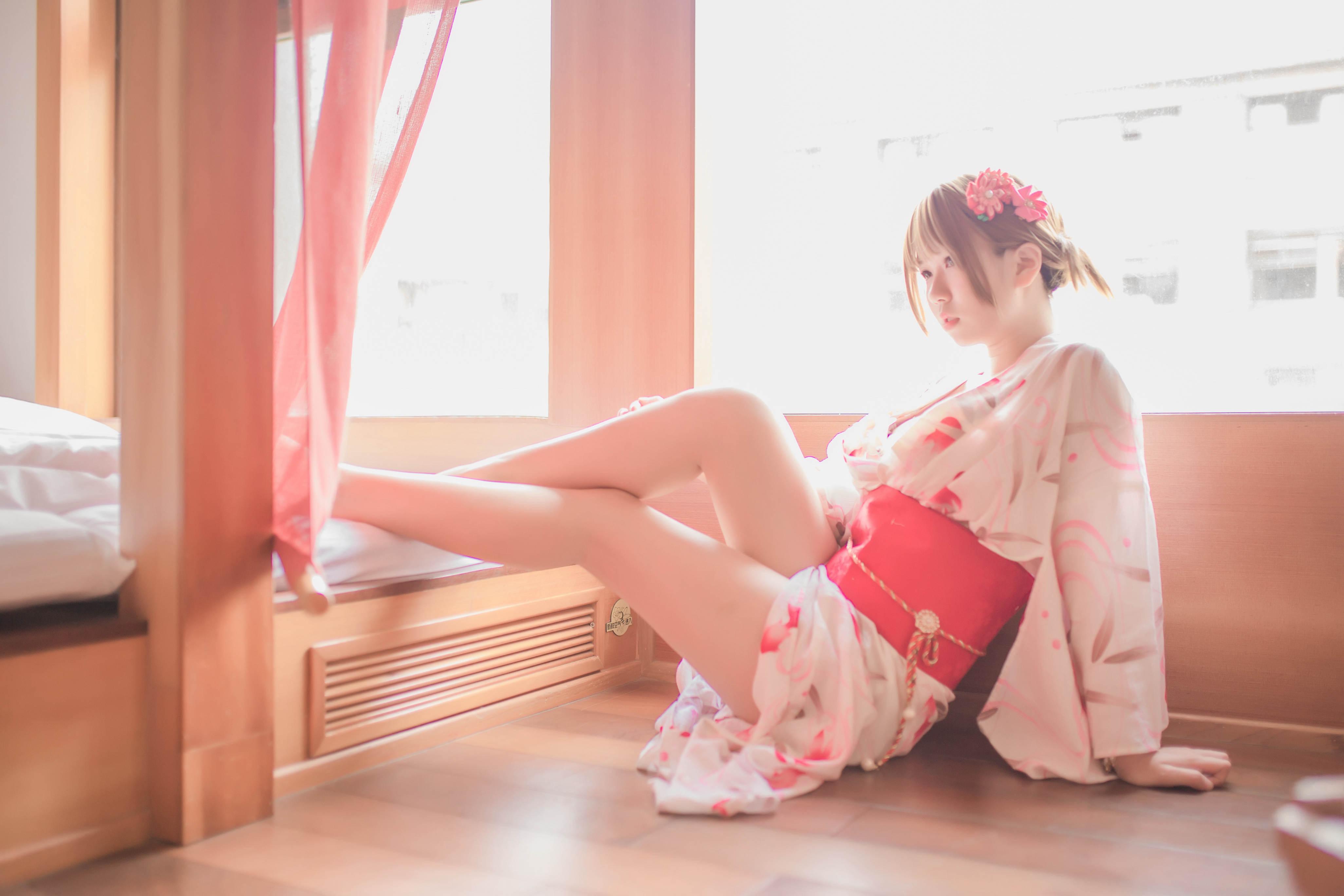 洋子宅夏]和服 53P