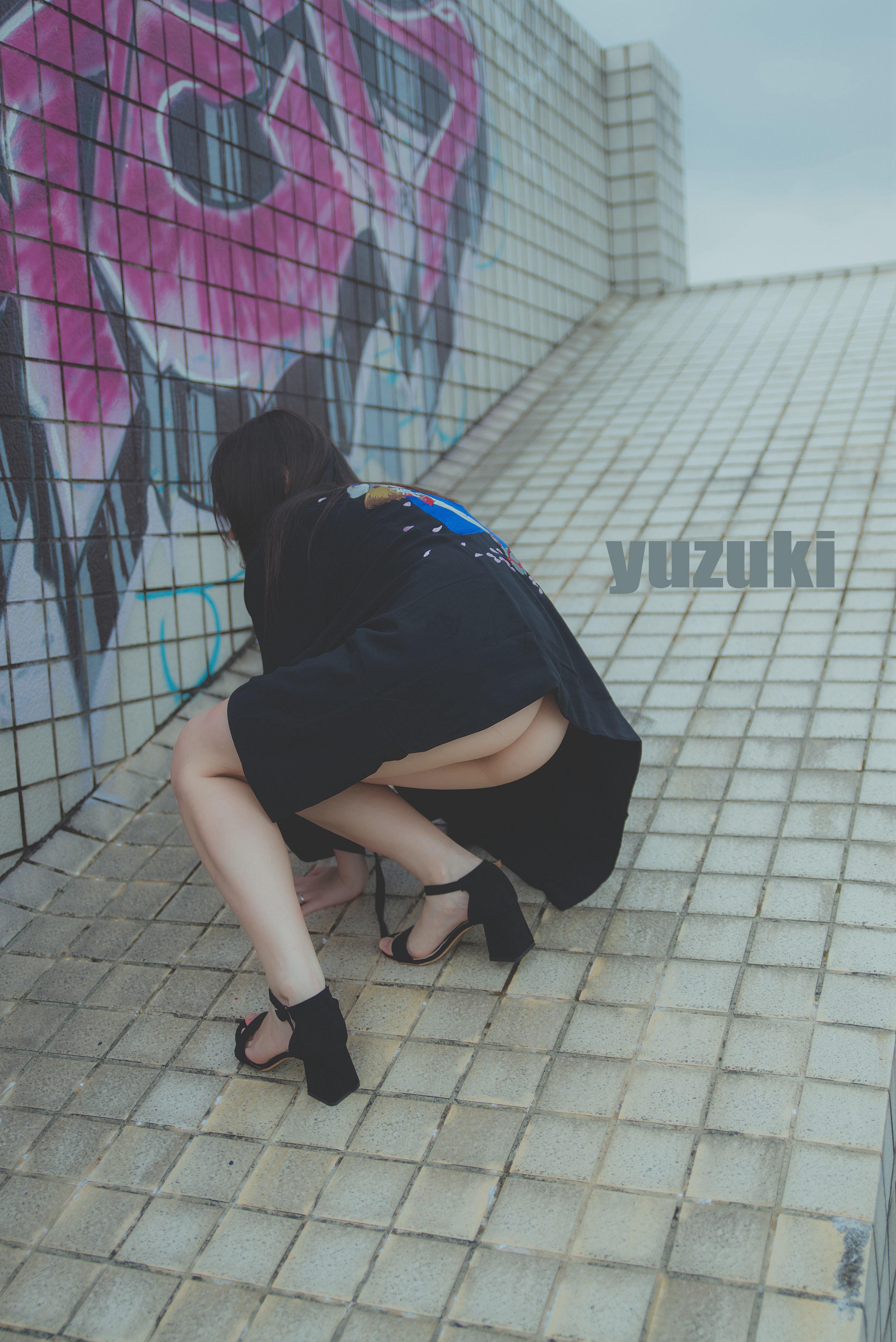 Yuzuki Outdoor Selected Uncensored Photo Set 61P