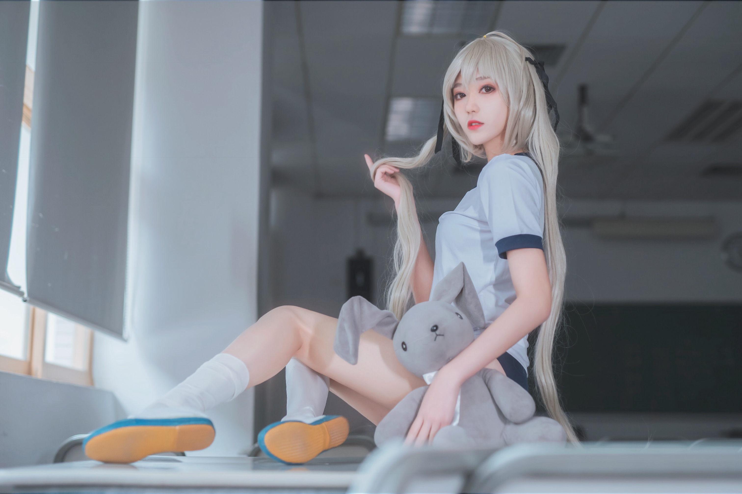 Nam Đào Momoko - Kasugano Sora trang phục thể dục 28P