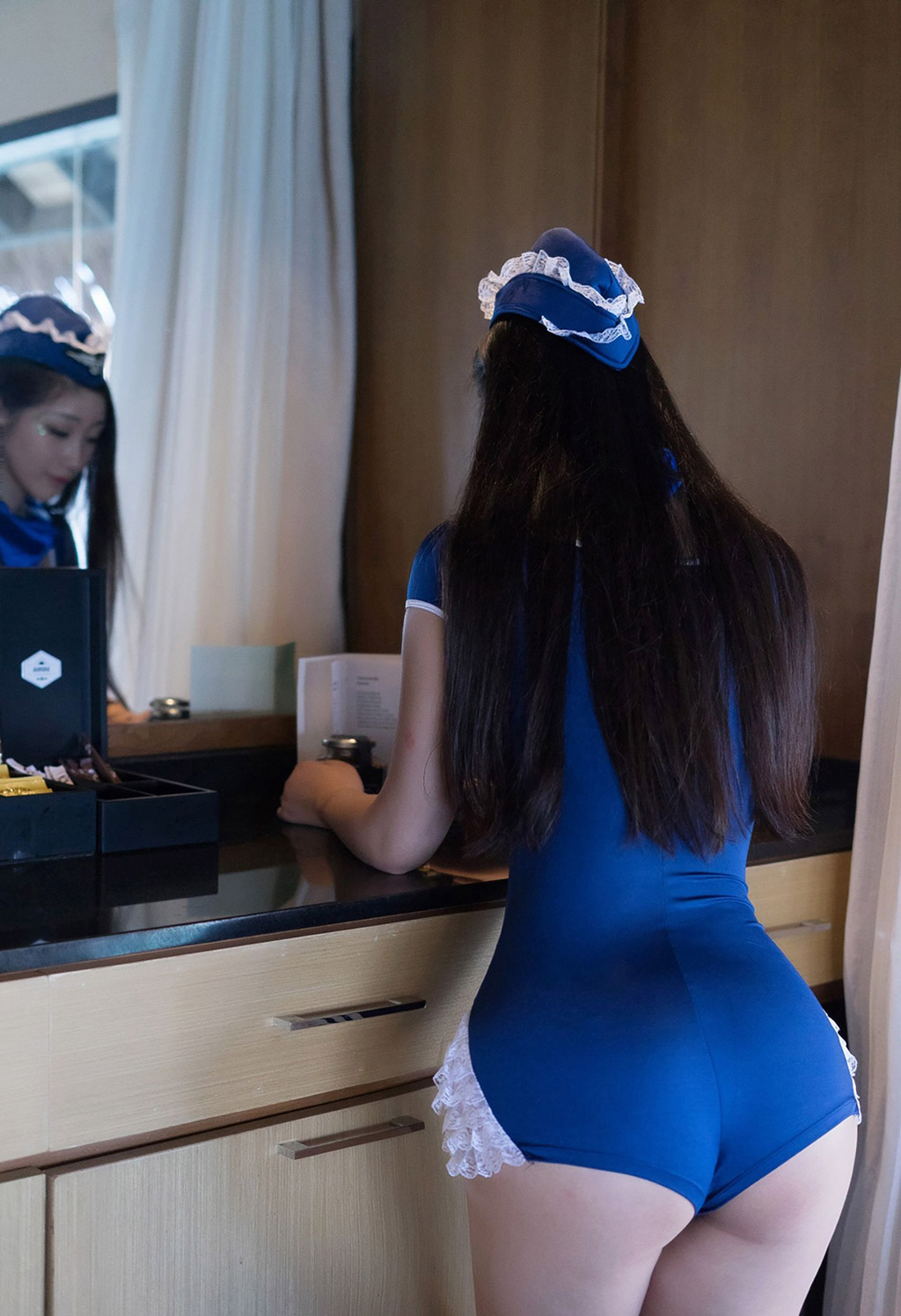 妲己托克西克 溫柔性感的空乘制服系列
