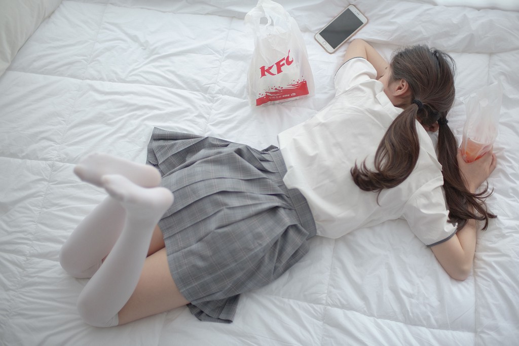 「床上JK白絲」 [森羅財団] R15-009 写真集[84P