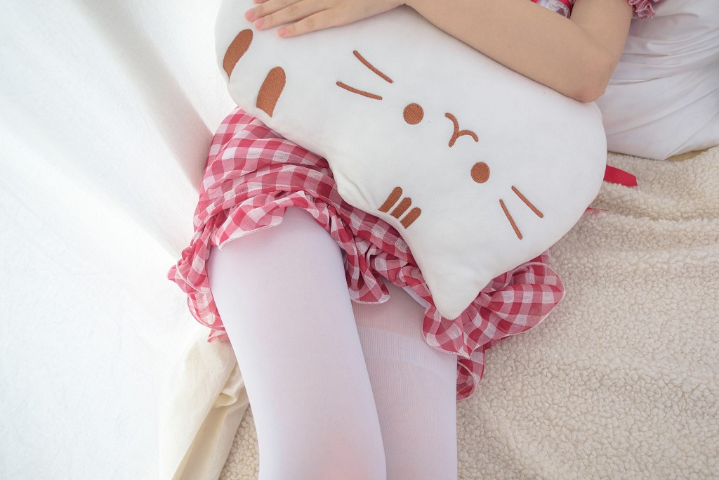 《Váy ca rô đỏ trắng silk MM》 [Sen Lạc Tập Đoàn] R15-011 Tập ảnh [67P