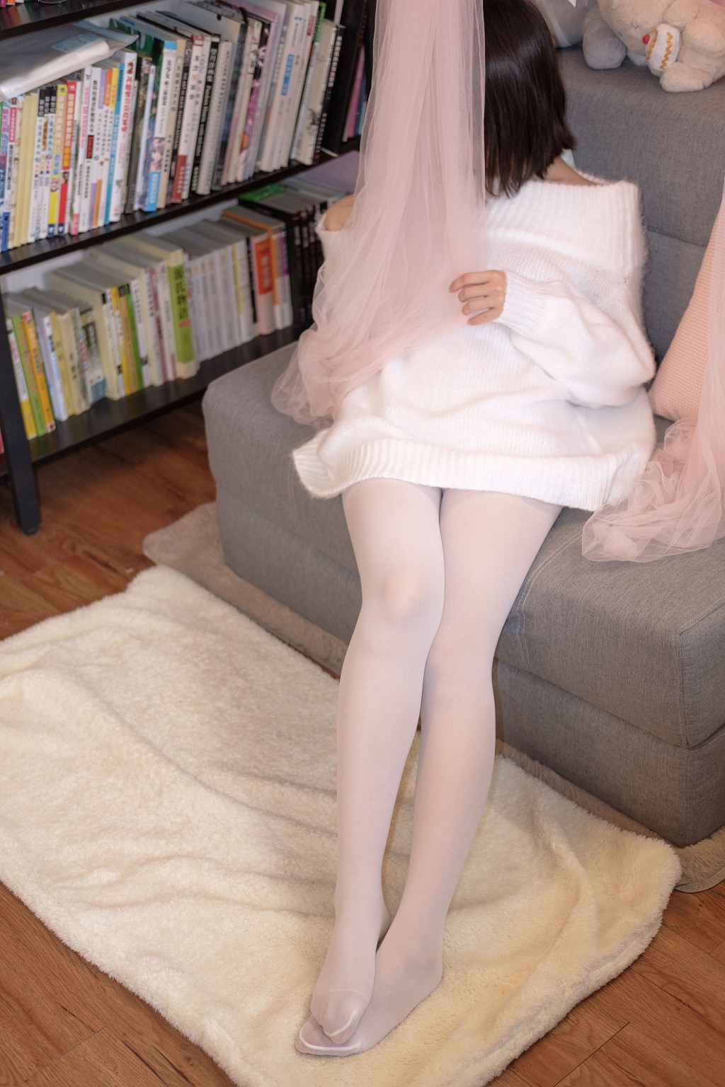 White Silk White Sweater [Sen Luo Consortium] X-012 Photobook [110P