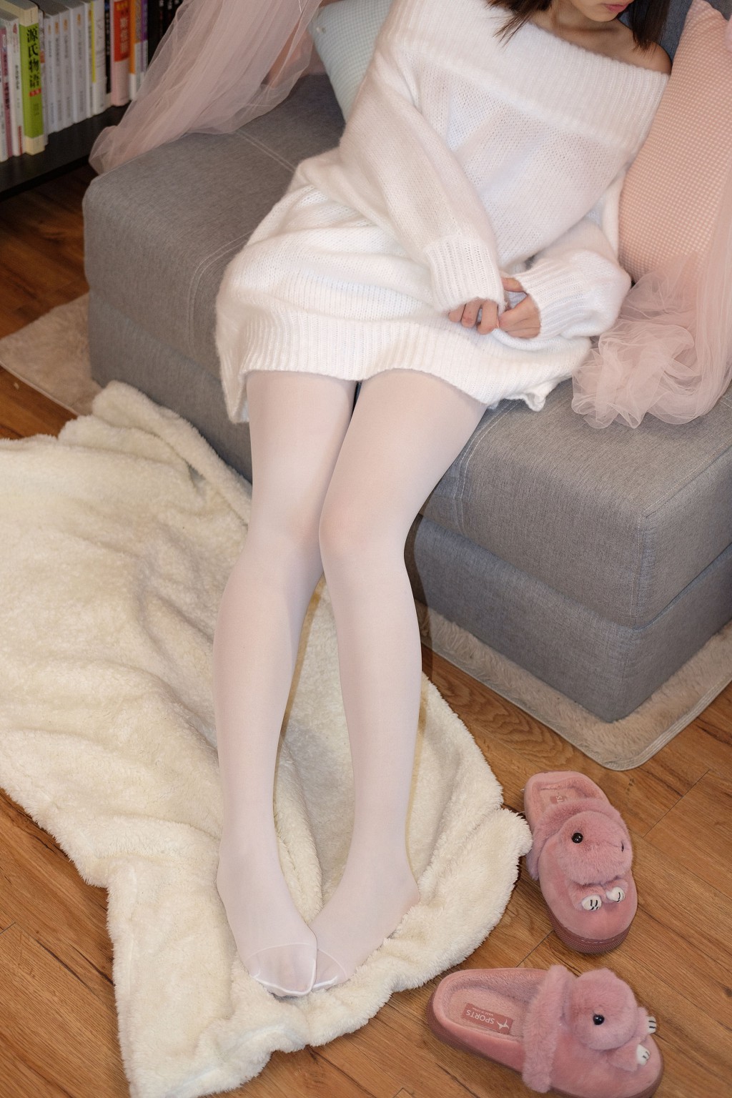 White Silk White Sweater [Sen Luo Consortium] X-012 Photobook [110P