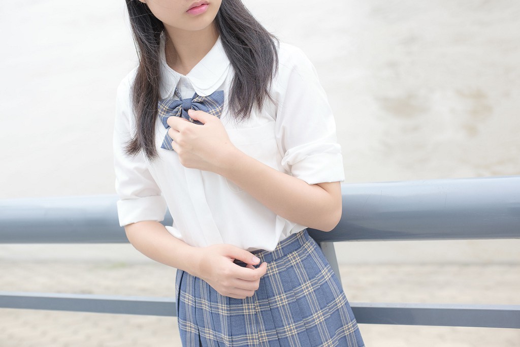 Pleated Skirt White Silk Beautiful Feet [Sen Luo Consortium] R15-039 Photo Book [88P