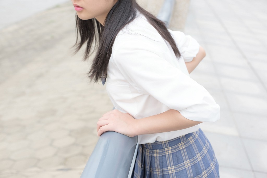 Pleated Skirt White Silk Beautiful Feet [Sen Luo Consortium] R15-039 Photo Book [88P