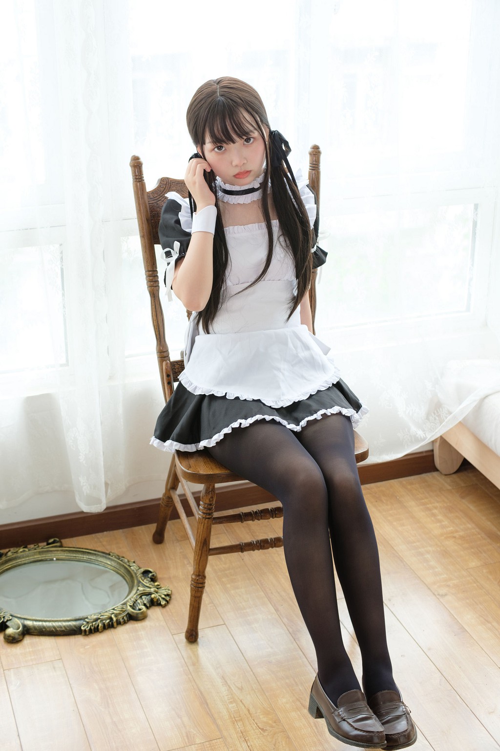 Black Silk Maid [Sen Luo Consortium] X-030 Photobook [85P