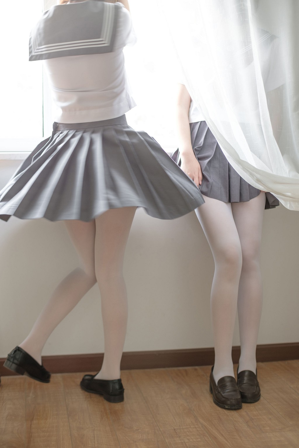 Senluo JK白丝姐妹花》 X-025 集 Gallery 131P