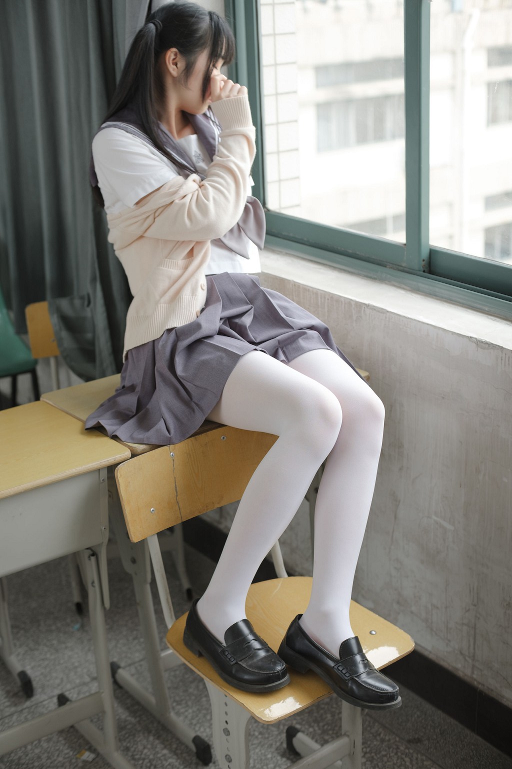 森羅財団 JK校服白丝》 X-017 集 ギャラリー 99P