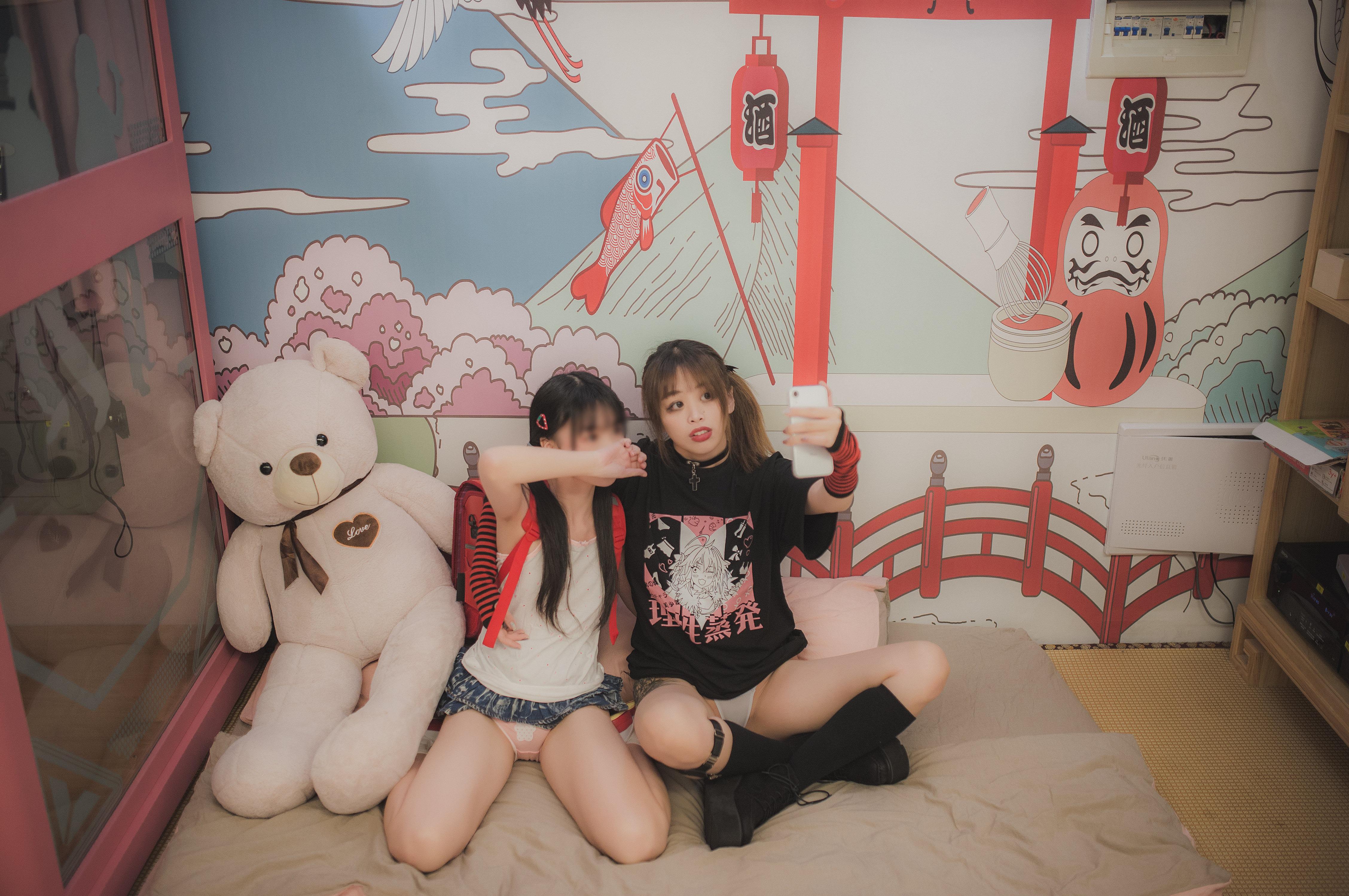柚木写真x杪夏] - 過激な姉妹H行為 93P