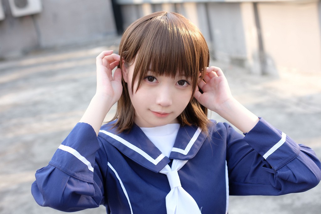 《天台黒絲水手服》 [森羅財団] X-043 写真集[110P