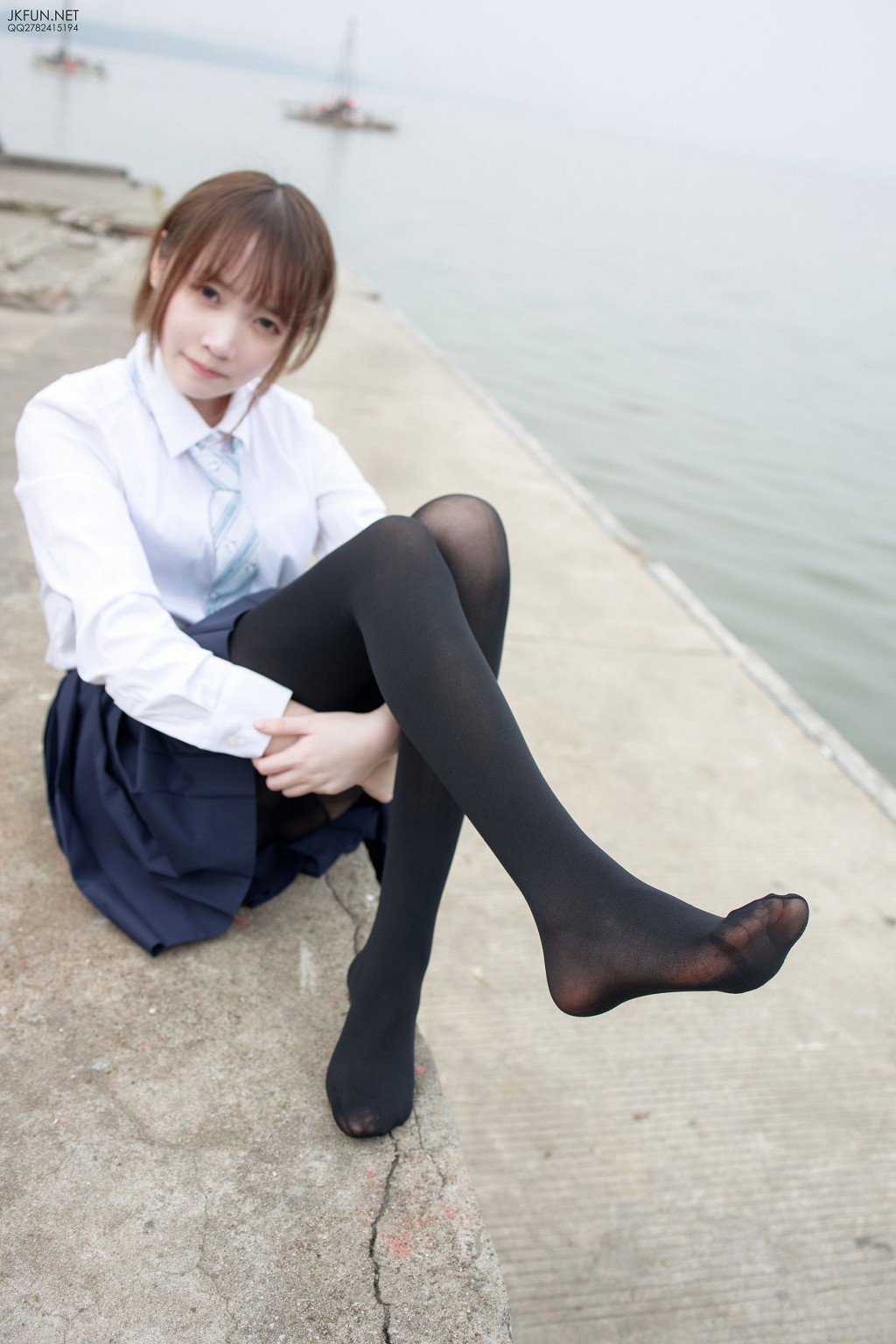 Aika《日系黑絲》 [森蘿財團] JKFUN-006 寫真集[140P]