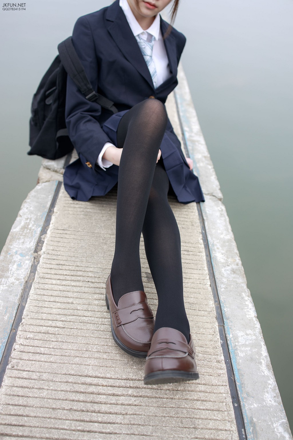 Aika s "Japanese Black Silk" [Senluo Foundation] JKFUN-006 Photo Collection [140P]