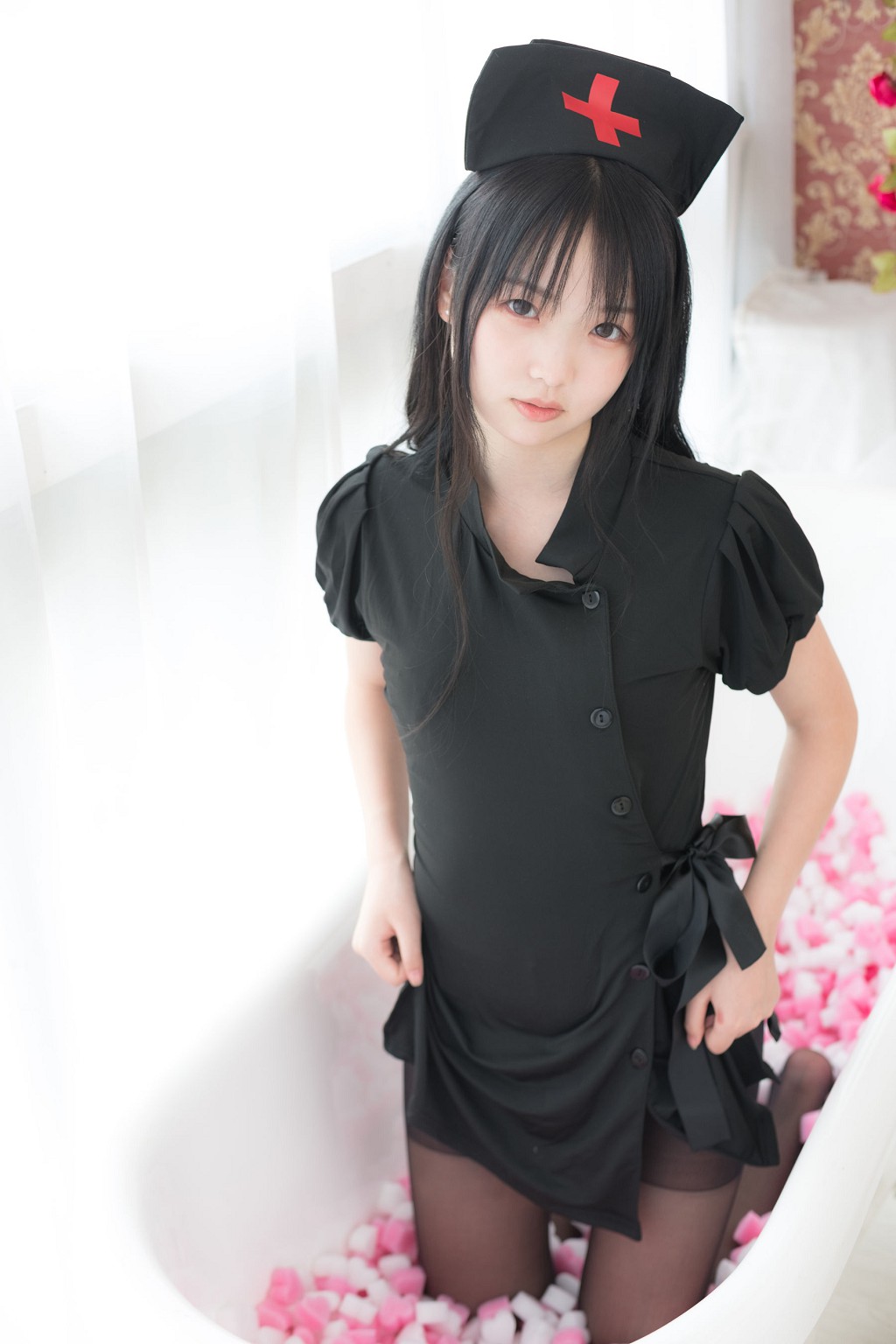 《Yêu thích nhất vẫn là tất đen》 [Tập đoàn Sen Luo] X-035 Sách ảnh [84P