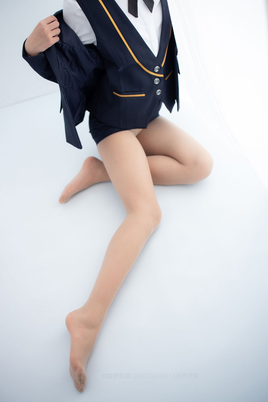 20D肉絲空姐制服 [森蘿財團] [X-050] 寫真集[146P
