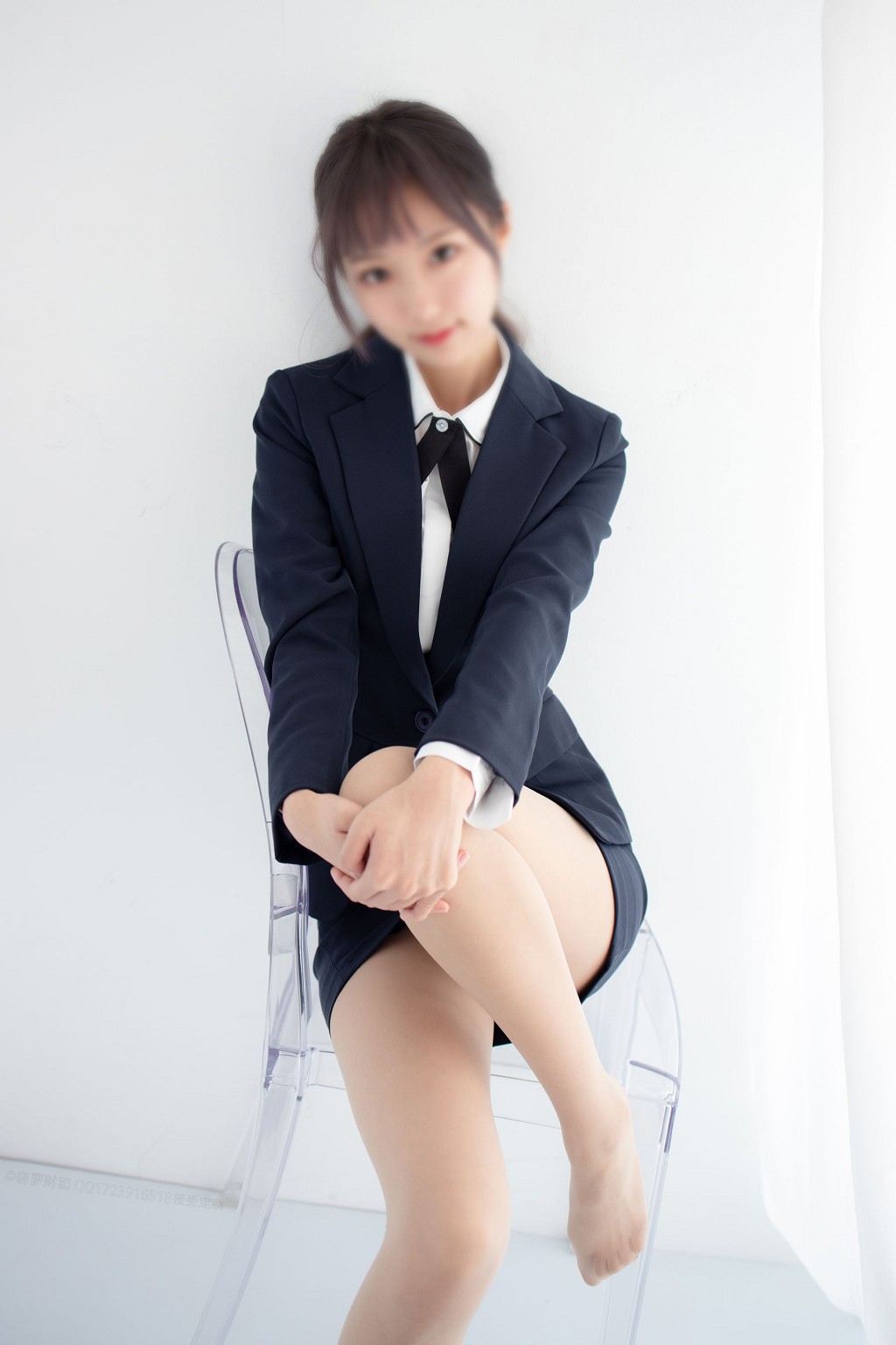 20D Stockings Flight Attendant Uniform [Senluo Consortium] [X-050] Photo Book [146P