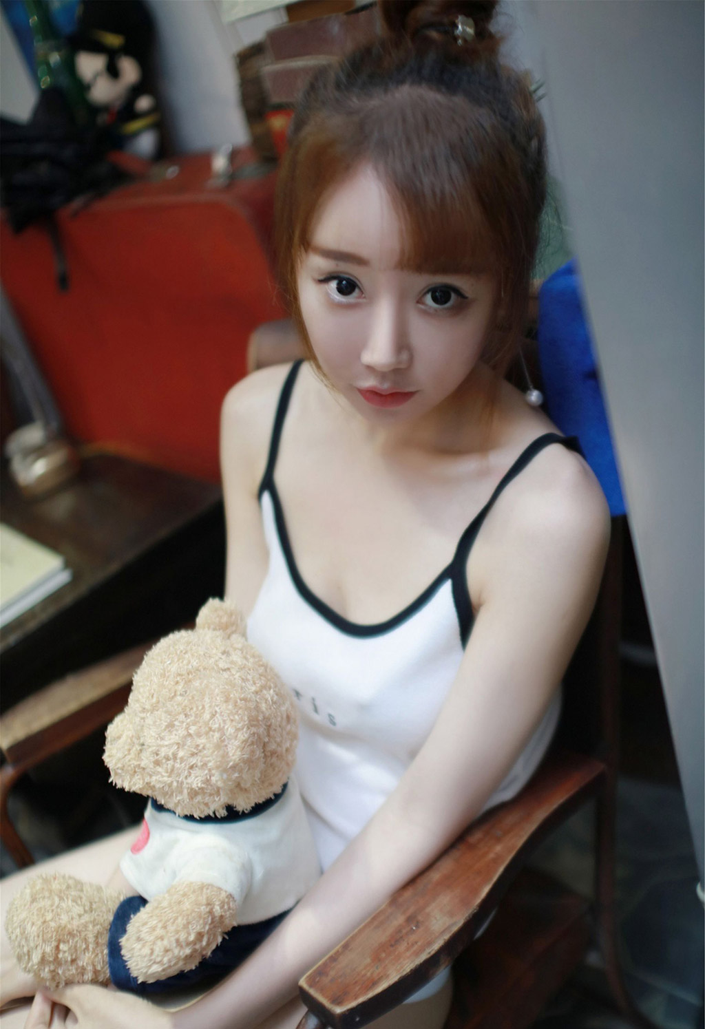 Xia Xiaoxiao Summer vaguely exciting protrusion and semi-transparent private enchantment