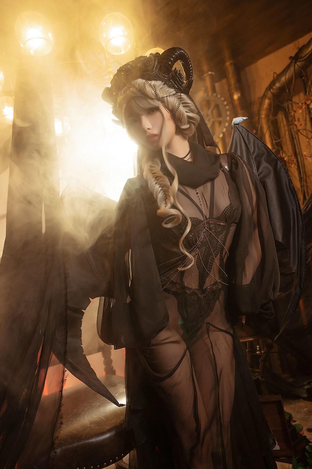 Vân Mỹ 《Mị Ma Gothic Devil》 [COSPLAY Phúc Lợi] Tập ảnh [16P
