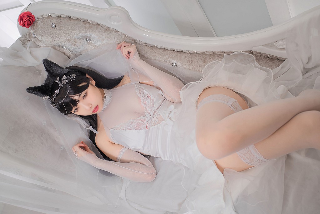 雯妹不講道理《愛宕花嫁》 [COSPLAY福利] 寫真集[32P