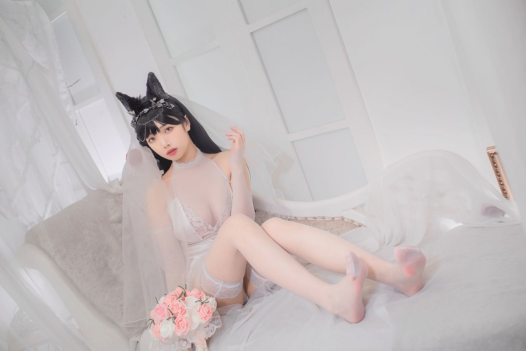雯妹不講道理《愛宕花嫁》 [COSPLAY福利] 寫真集[32P