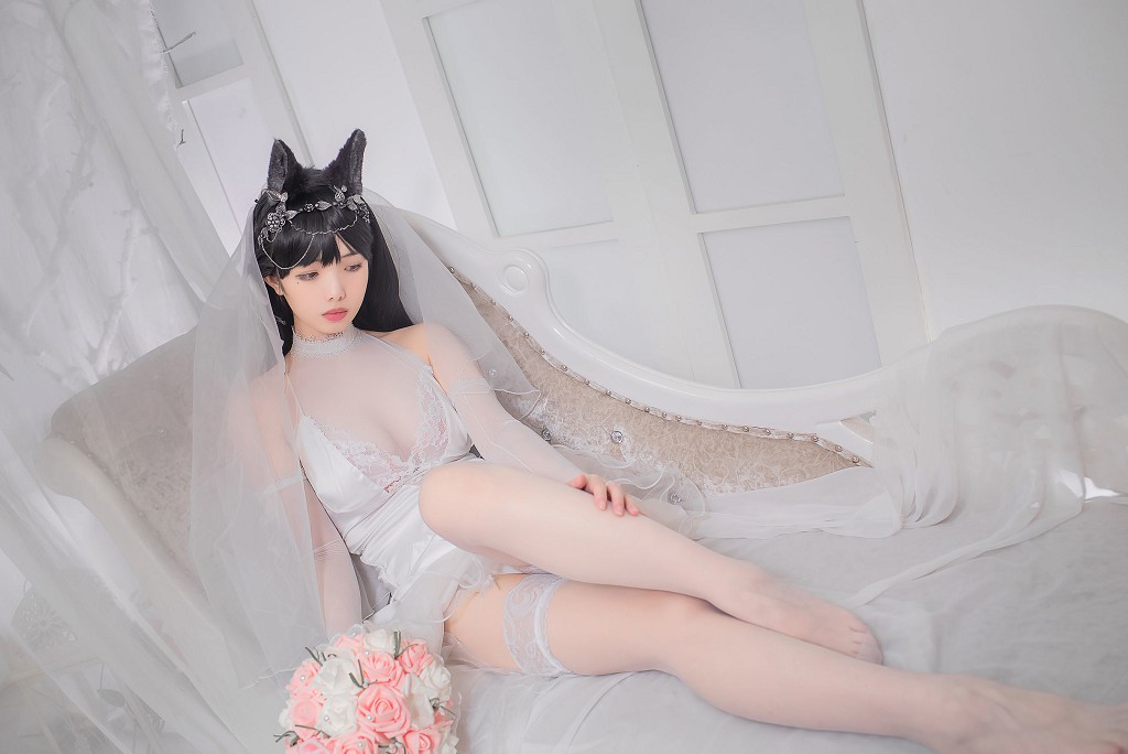雯妹不講道理《愛宕花嫁》 [COSPLAY福利] 寫真集[32P