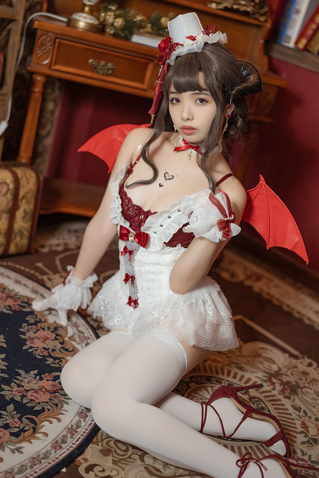 Vân Muội không giảng đạo lý 《Mị Ma Elegant devil》 [COSPLAY phúc lợi] Tập ảnh [35P