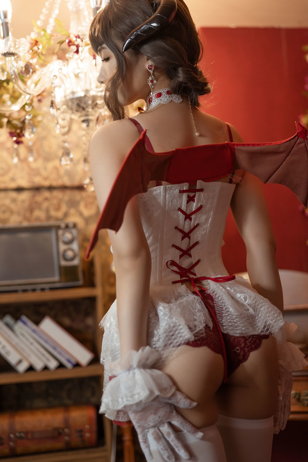 Vân Muội không giảng đạo lý 《Mị Ma Elegant devil》 [COSPLAY phúc lợi] Tập ảnh [35P