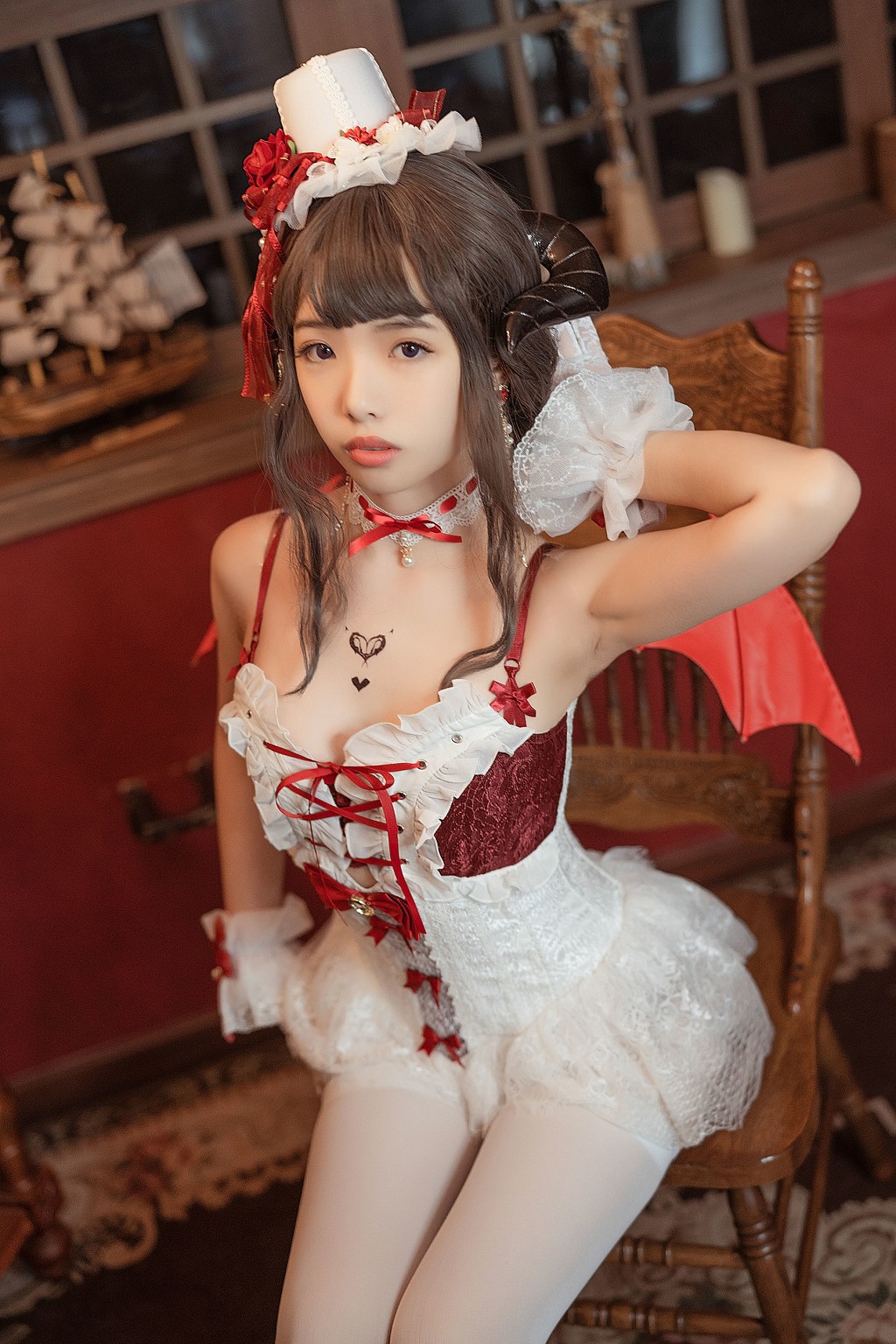 Vân Muội không giảng đạo lý 《Mị Ma Elegant devil》 [COSPLAY phúc lợi] Tập ảnh [35P