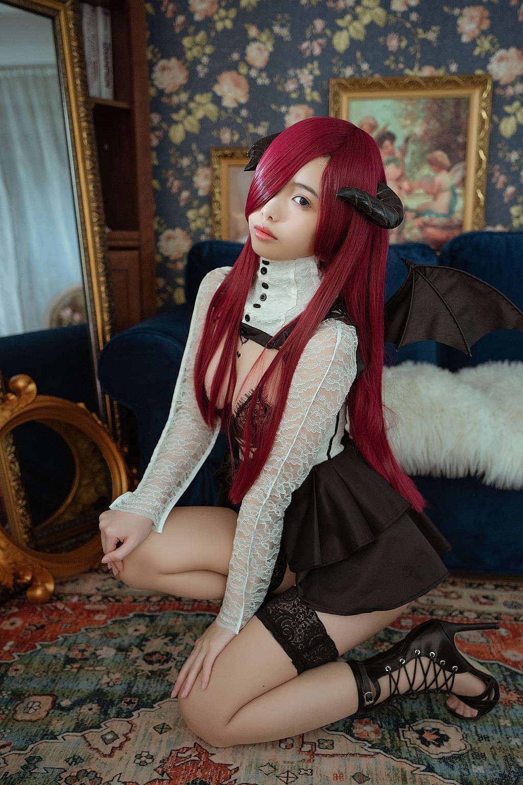 เวินเมีไม่สมเหตุสมผล《เมวีโม่ เดอะ เคาท์เนส ออฟ เดวิล》 [COSPLAY ฟาไล] หนังสือภาพ[38P