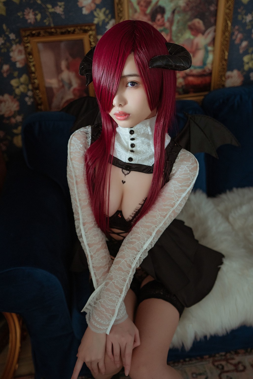 เวินเมีไม่สมเหตุสมผล《เมวีโม่ เดอะ เคาท์เนส ออฟ เดวิล》 [COSPLAY ฟาไล] หนังสือภาพ[38P