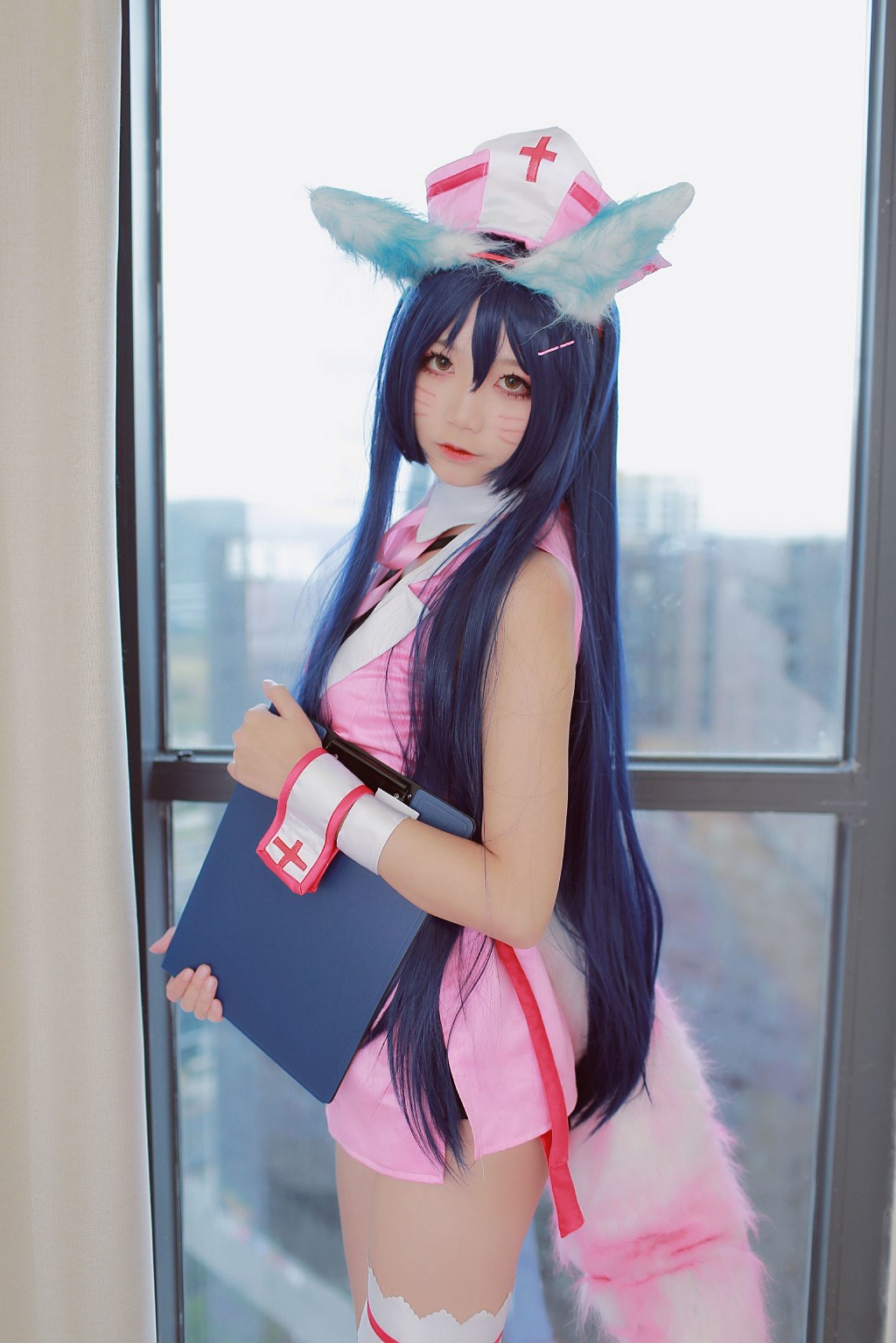 Thiếu nữ thanh khiết Wugeng Baigui 《A Lì Y tá phục》 [COSPLAY mỹ nữ] Tập ảnh [37P