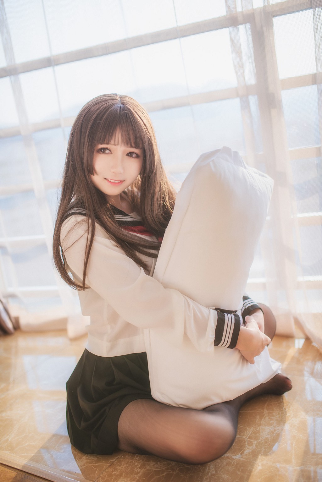 白金Saki《半透明水手服》[COSPLAY福利] 寫真集[36P