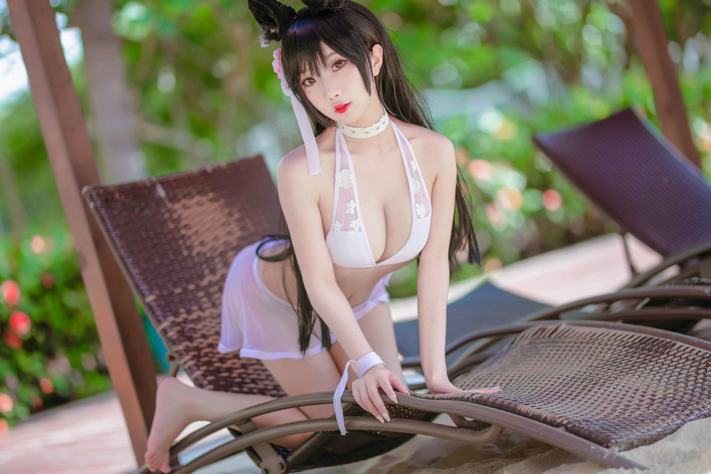 鬼畜瑶在不在w《泳裝貓女外拍》 [COSPLAY福利] 寫真集[17P