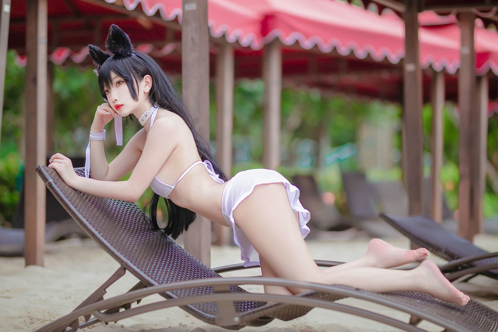 Quỷ Xú Yao có ở đây không w 《Đồ bơi Catwoman chụp ngoài trời》 [COSPLAY phúc lợi] Tập ảnh [17P