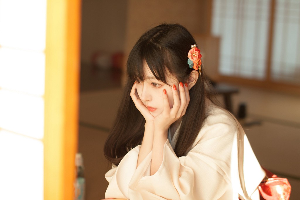 希卡小鹿鹿 《和服》 [COSPLAY福利] 寫真集[19P