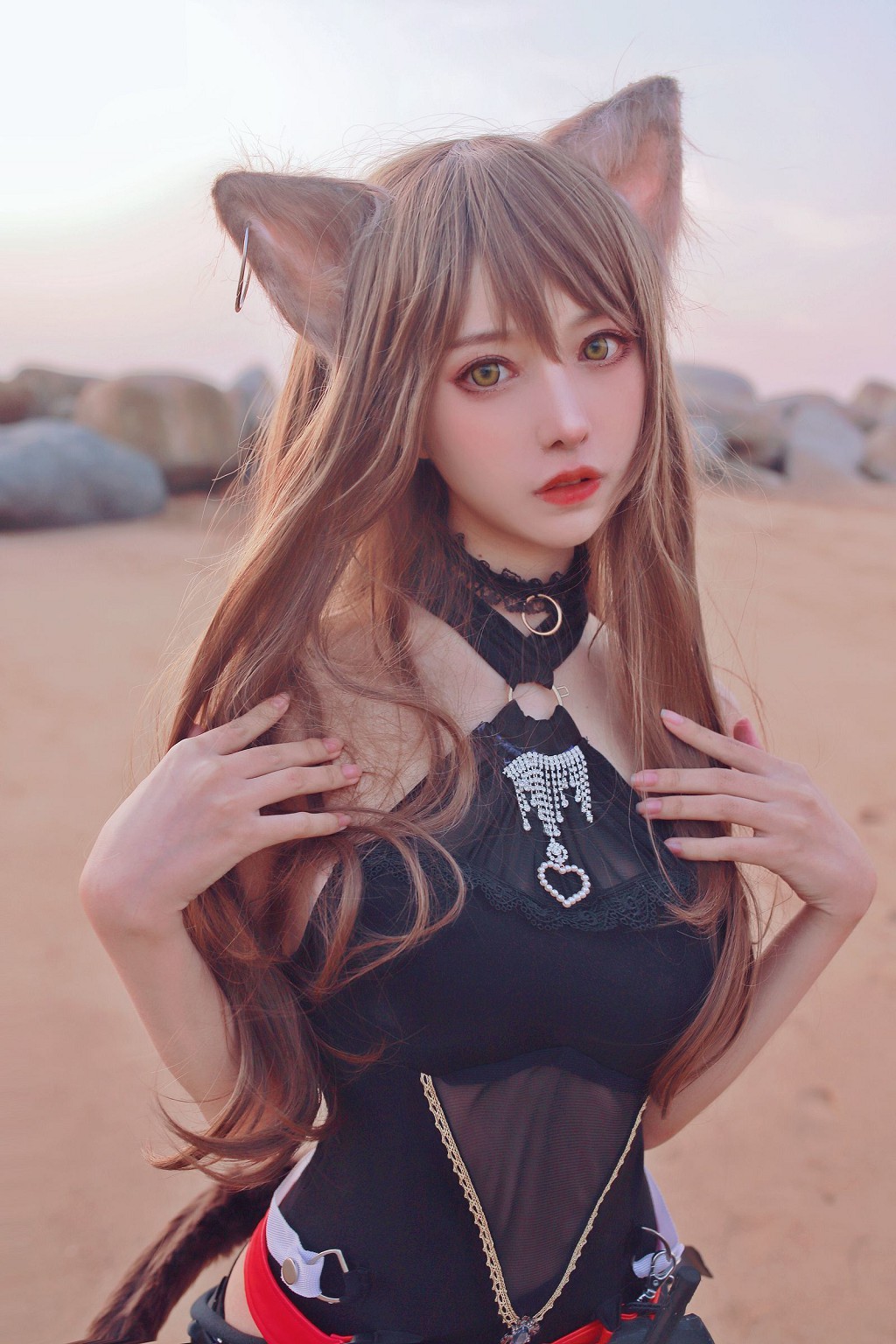 Shika小鹿鹿《天火泳装》 [COSPLAY福利] 写真集[22P]